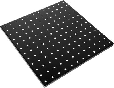 1 Set Metal Pegboard Wall Panel Easy to Install Storage for Garage Office Workshop Versatile Organizer for Tools Parts and Accessories